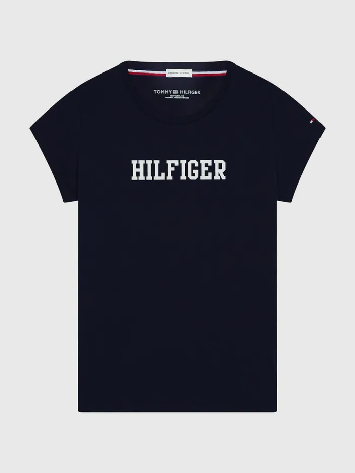 Tommy Hilfiger Lounge Organic Cotton TShirt Desert Sky Womens TShirts Sale