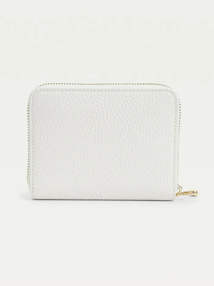 Tommy Hilfiger Medium ZipAround Monogram Wallet Ecru Womens Wallets and Keyrings Gift for Friend