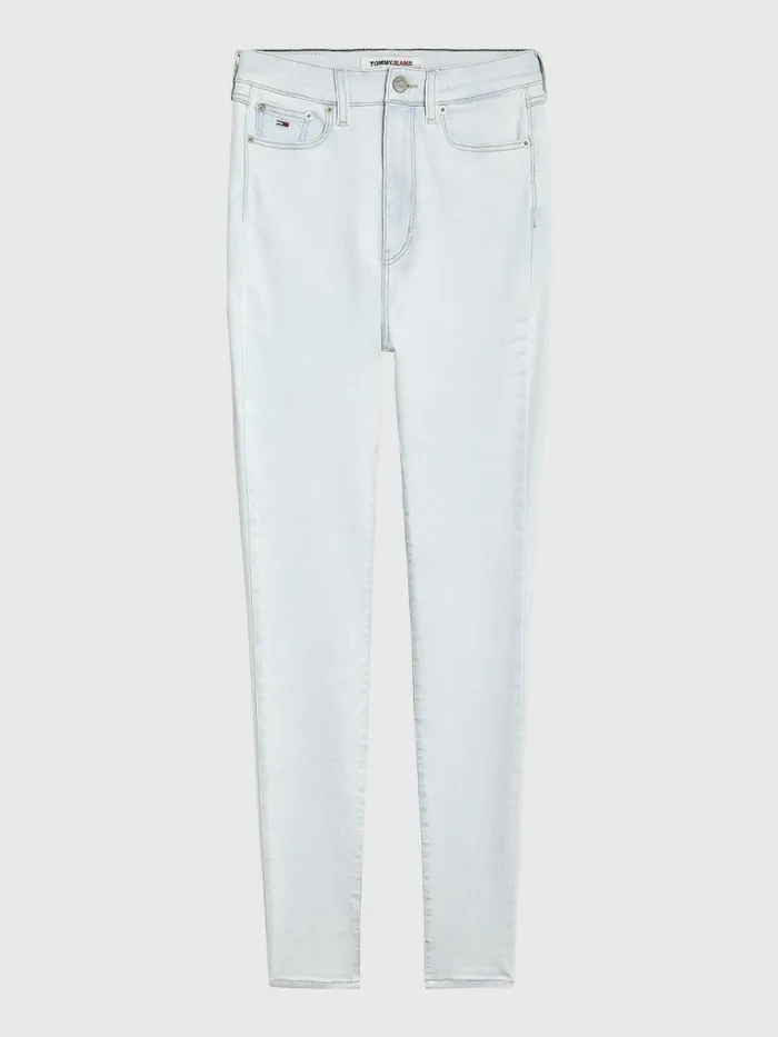 Tommy Hilfiger Melany Ultra High Rise Super Skinny Jeans Denim Light Womens Jeans Gift for Friend