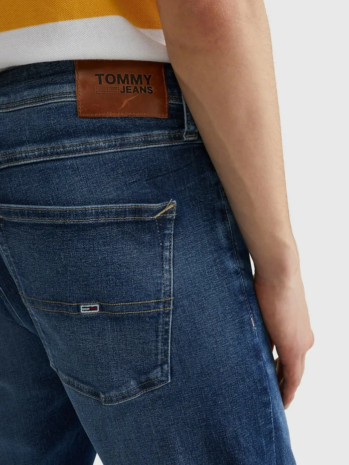 Tommy Hilfiger Miles Skinny Jeans Denim Dark Mens Jeans Fashion