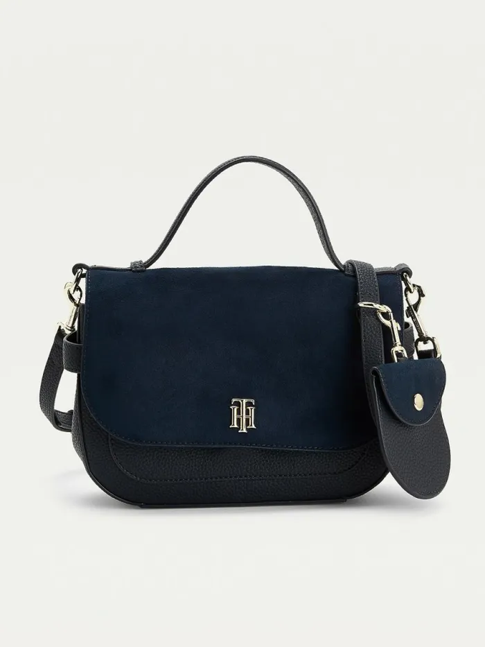 Tommy Hilfiger Monogram Plaque Crossover Bag Desert Sky Womens Bags Cheap On Sale Tommy Hilfiger Monogram Plaque Crossover Bag Desert Sky Womens Bags Cheap On Sale