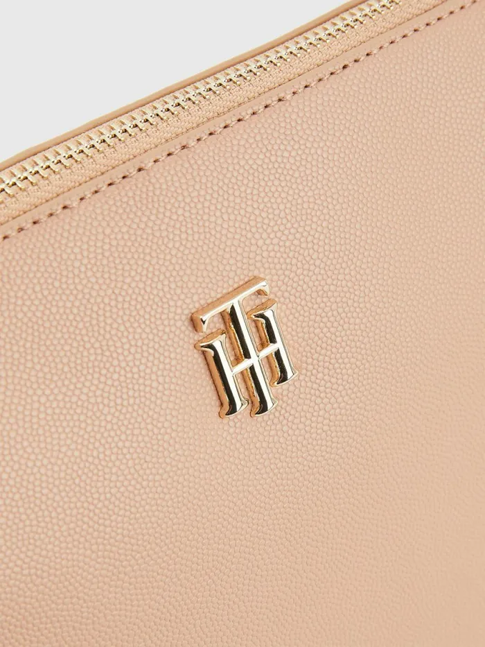 Tommy Hilfiger Monogram Shoulder Bag Sandrift Womens Bags Fashion