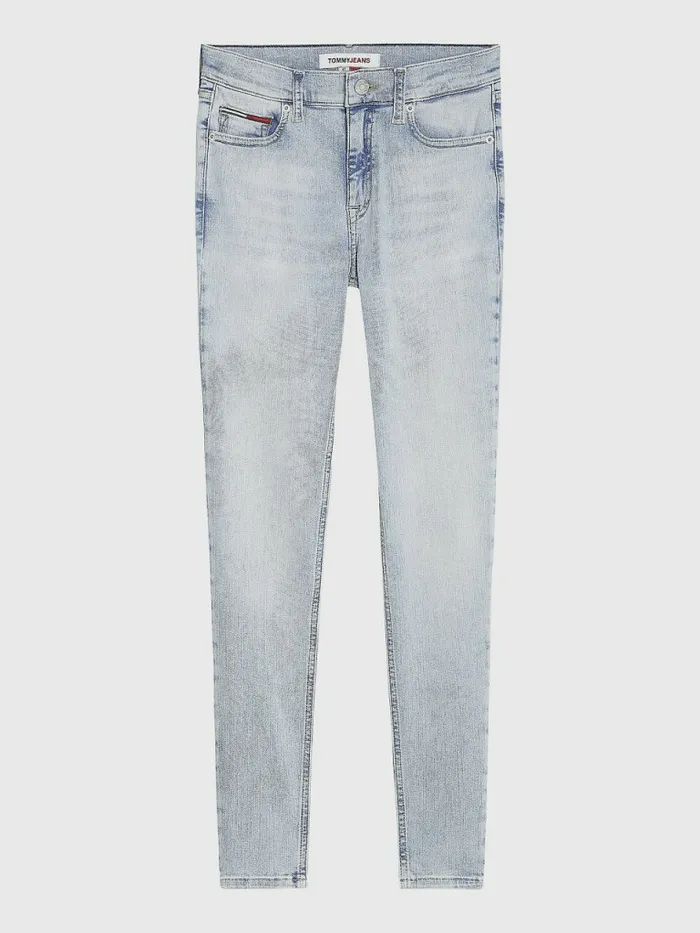 Tommy Hilfiger Nora Mid Rise Skinny Ankle Jeans Denim Light Womens Jeans Cheap On Sale