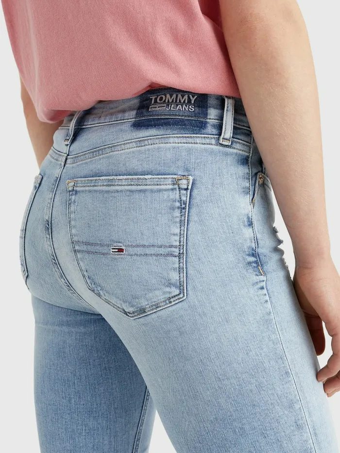 Tommy Hilfiger Nora Mid Rise Skinny Ankle Jeans Denim Light Womens Jeans Online