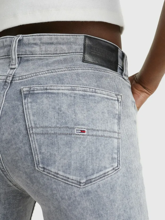 Tommy Hilfiger Nora Mid Rise Skinny Black Jeans Denim Black Womens Jeans Near Me