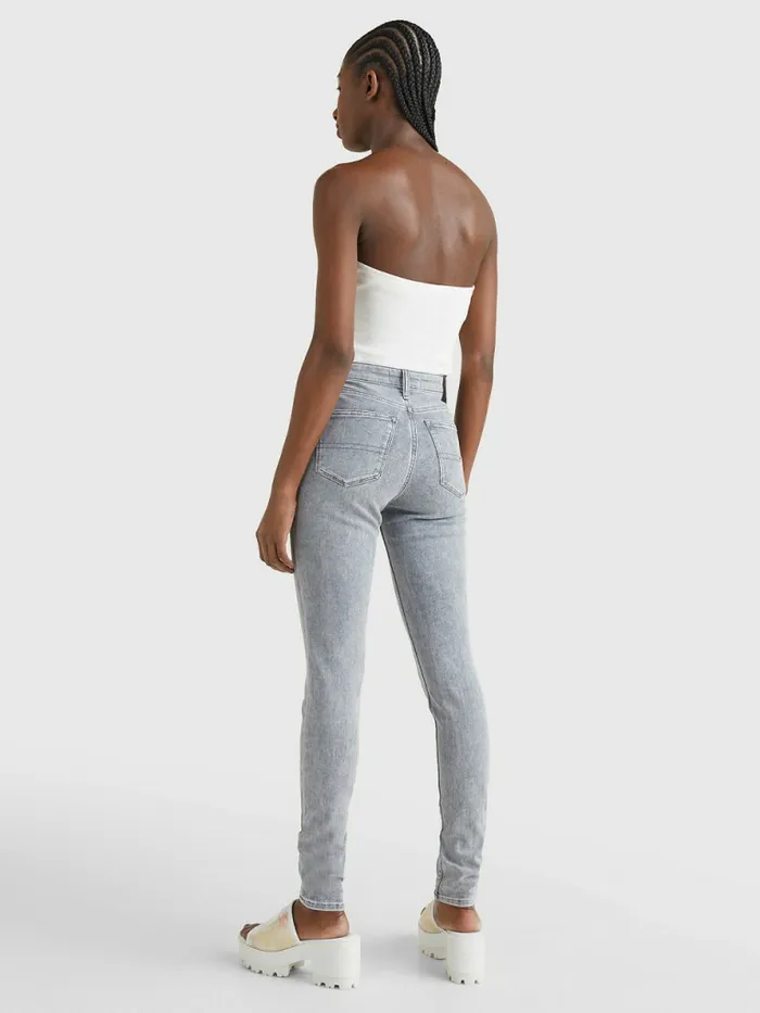 Tommy Hilfiger Nora Mid Rise Skinny Black Jeans Denim Black Womens Jeans Near Me