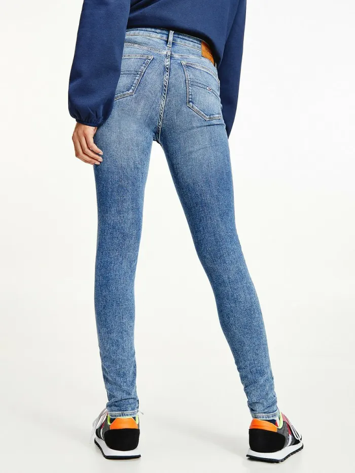 Tommy Hilfiger Nora Mid Rise Skinny Fit Jeans Denim Medium Womens Jeans For Sale