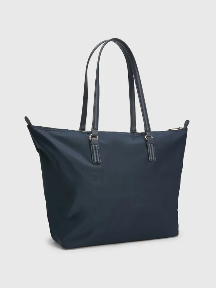 Tommy Hilfiger Nylon Signature Tote Navy Corporate Womens Bags Gift Ideas