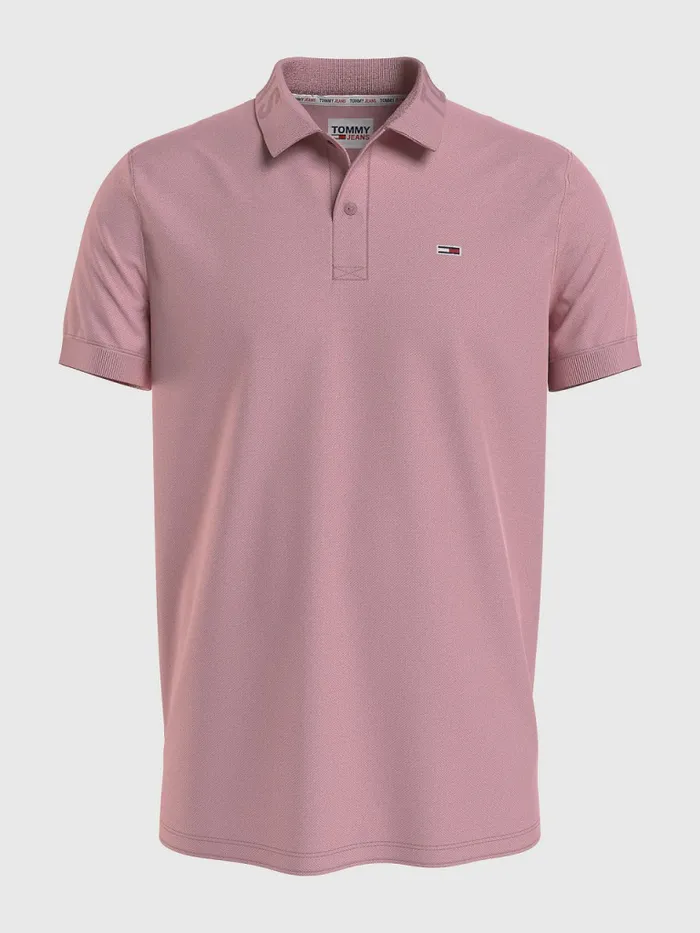 Tommy Hilfiger Organic Cotton Logo Collar Polo Broadway Pink Mens Polo Shirts Near Me Tommy Hilfiger Organic Cotton Logo Collar Polo Broadway Pink Mens Polo Shirts Near Me