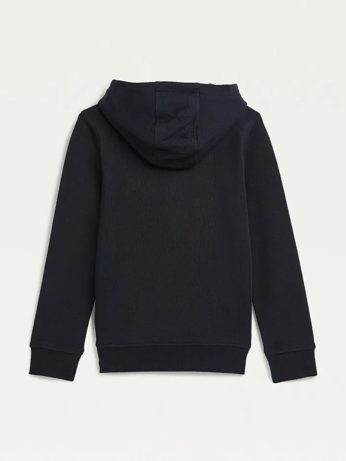 Tommy Hilfiger Organic Cotton Logo Hoody Desert Sky Boys Sweatshirts and Hoodies Online