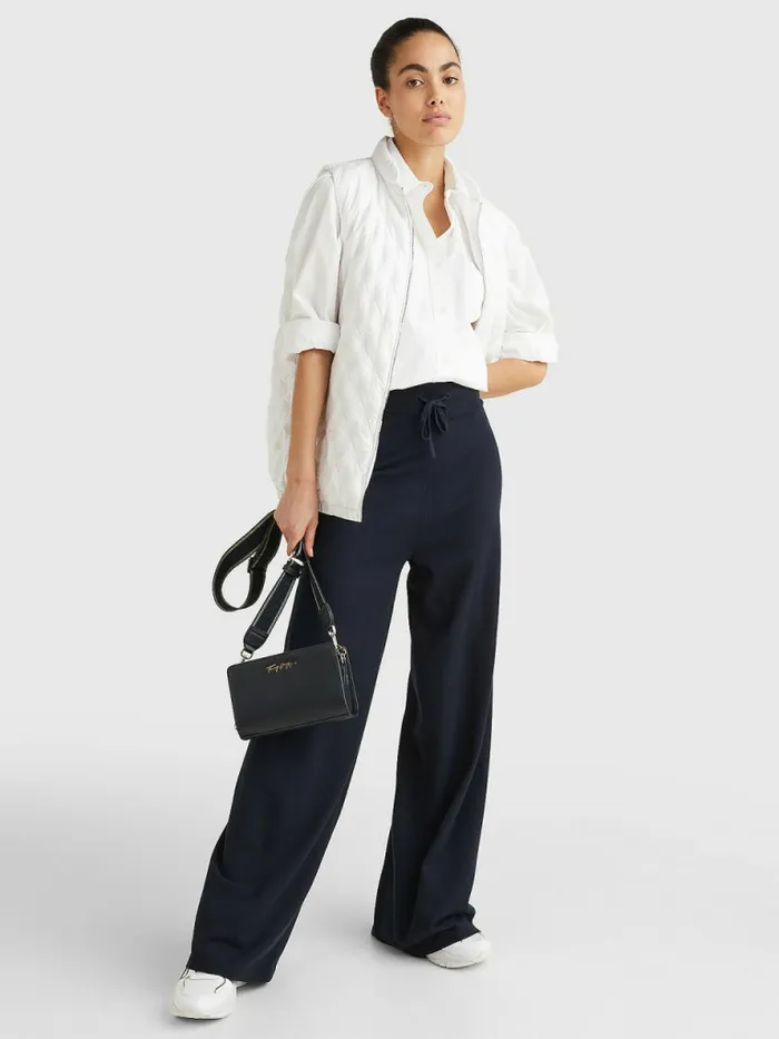 Tommy Hilfiger Organic Cotton Oversized Relaxed Shirt Th Optic White Womens Shirts and Blouses Gift Ideas