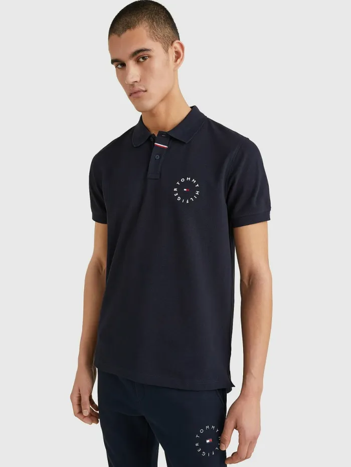 Tommy Hilfiger Organic Cotton Pique Regular Fit Polo Desert Sky Mens Polo Shirts Online Tommy Hilfiger Organic Cotton Pique Regular Fit Polo Desert Sky Mens Polo Shirts Online