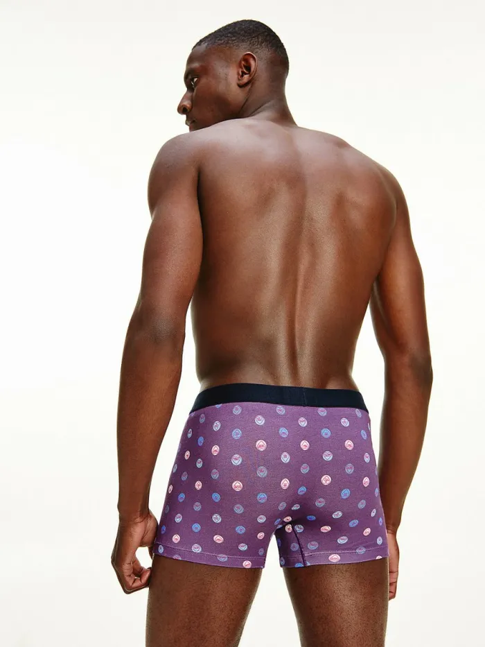 Tommy Hilfiger Original AllOver Print Trunks Candy Hearts Mens Underwear Online
