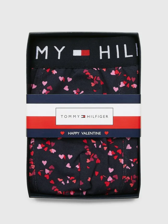 Tommy Hilfiger Original AllOver Print Trunks Flutter Hearts Mens Underwear Fashion