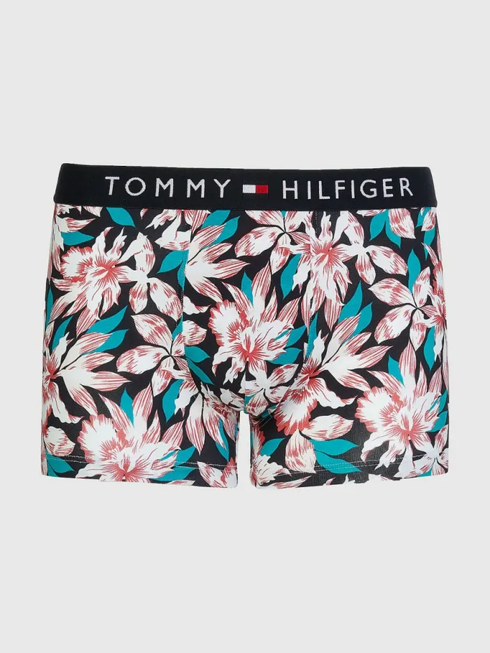 Tommy Hilfiger Original AllOver Print Trunks Tropical Floral Des Mens Underwear Gift for Friend