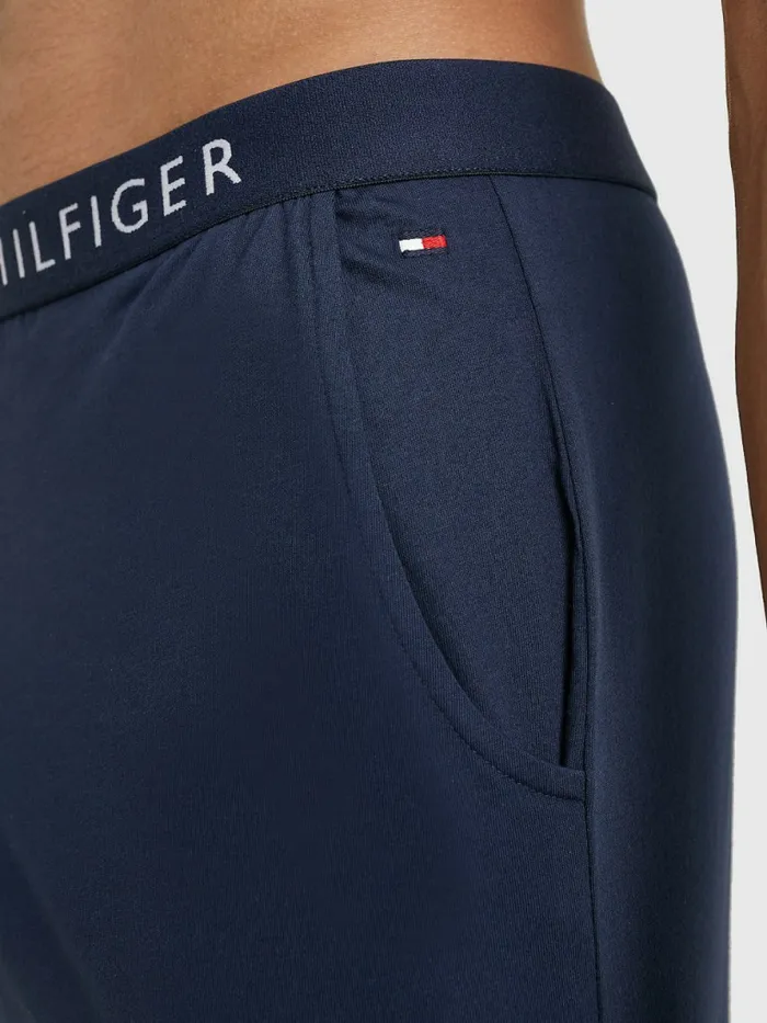 Tommy Hilfiger Original Jersey Logo Shorts Navy Blazer Mens Essentials Sale
