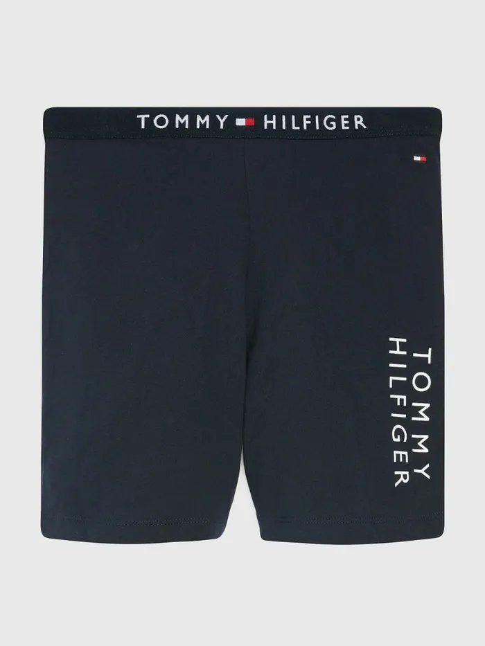 Tommy Hilfiger Original Logo Short Pyjama Set WhiteDesert Sky Boys Underwear and Socks Gift 4 You
