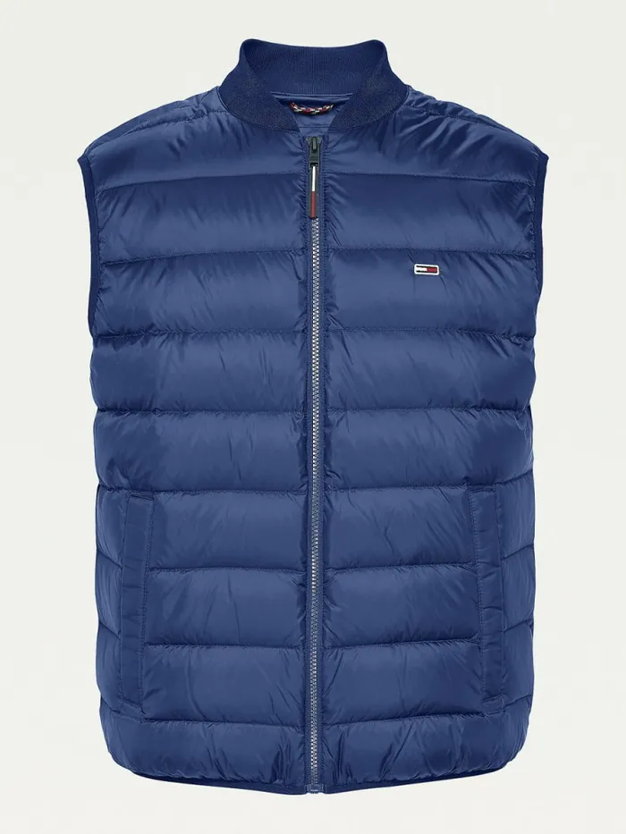 Tommy Hilfiger Packable Light Down Vest Twilight Navy Mens Coats and Jackets Cheap On Sale