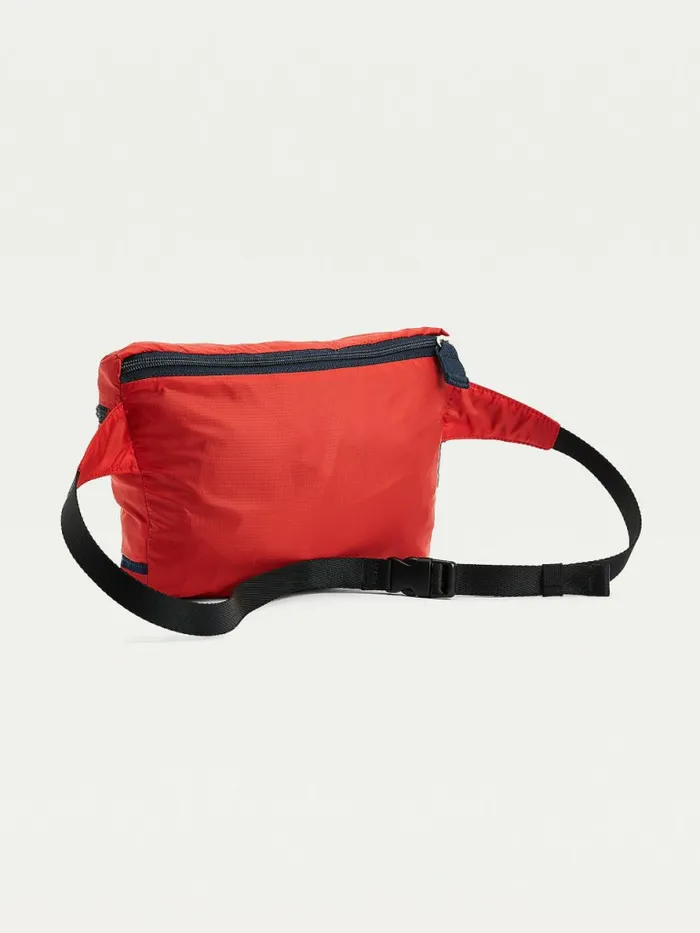 Tommy Hilfiger Packable Poncho Bum Bag Deep Crimson Womens Bags Near Me