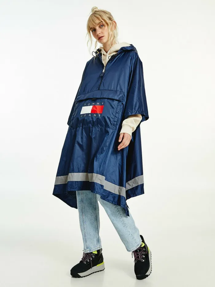 Tommy Hilfiger Packable Poncho Bum Bag Deep Crimson Womens Bags Near Me