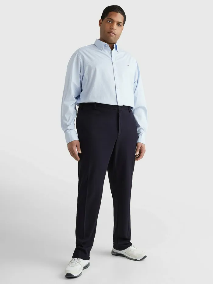 Tommy Hilfiger Plus Denton Jersey Trousers Desert Sky Mens Plus Size Clothing