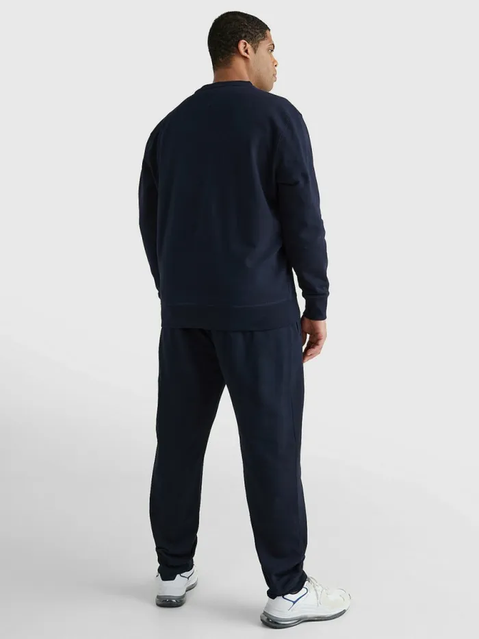 Tommy Hilfiger Plus Motion Flag Crew Neck Sweatshirt Desert Sky Mens Sweatshirts and Hoodies Online
