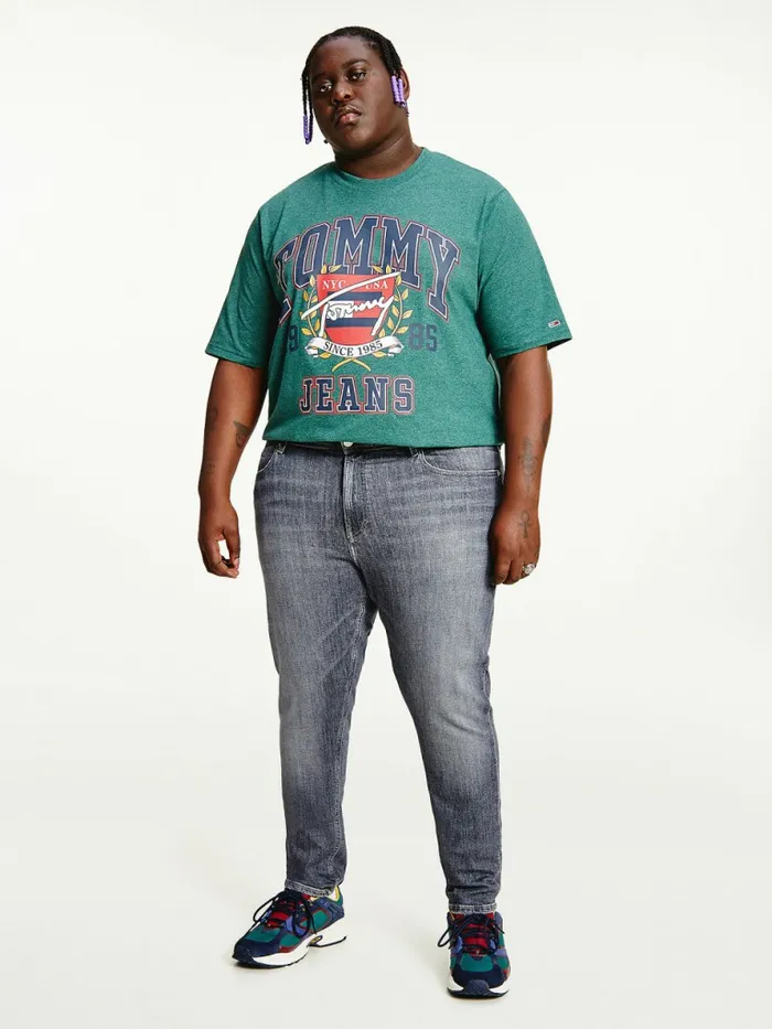 Tommy Hilfiger Plus Scanton Slim Faded Jeans Denim Black Mens Jeans On Sale