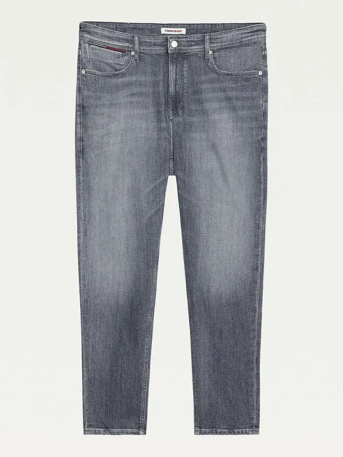 Tommy Hilfiger Plus Scanton Slim Faded Jeans Denim Black Mens Jeans On Sale