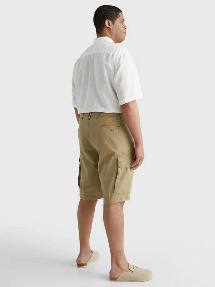 Tommy Hilfiger Plus Twill Cargo Shorts Woodridge Mens Plus Size Clothing Online