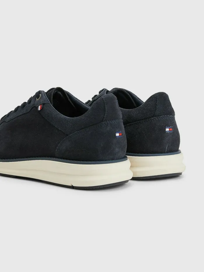 Tommy Hilfiger Premium Hybrid Suede Shoes Desert Sky Mens Casual Shoes Casaul