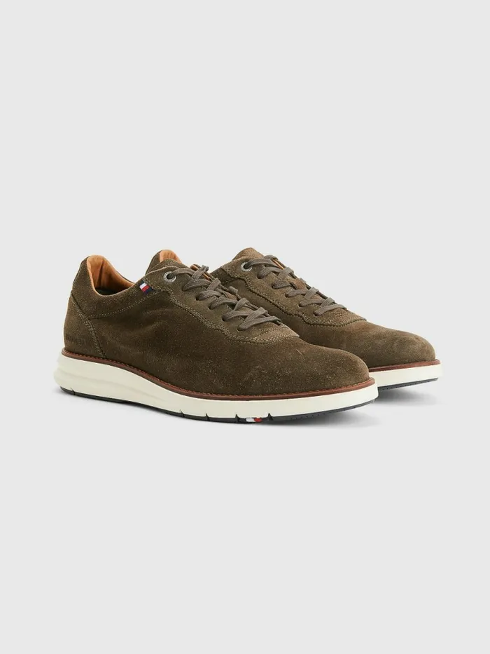 Tommy Hilfiger Premium Hybrid Suede Shoes Island Taupe Mens Casual Shoes Near Me Tommy Hilfiger Premium Hybrid Suede Shoes Island Taupe Mens Casual Shoes Near Me