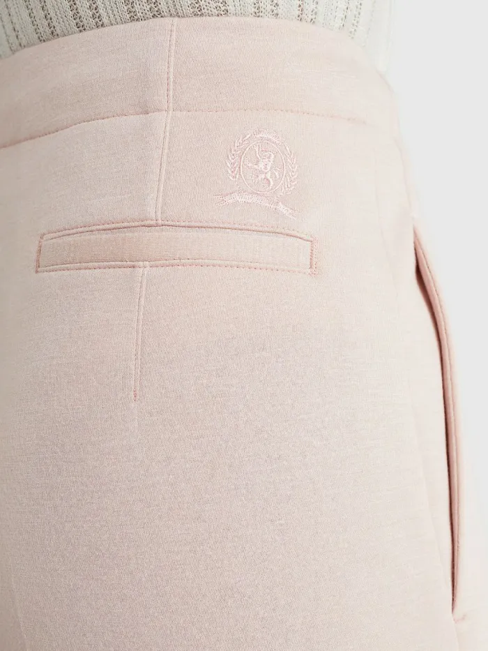 Tommy Hilfiger Prep Crest Tailored Ankle Trousers Whimsy Pink Womens Trousers