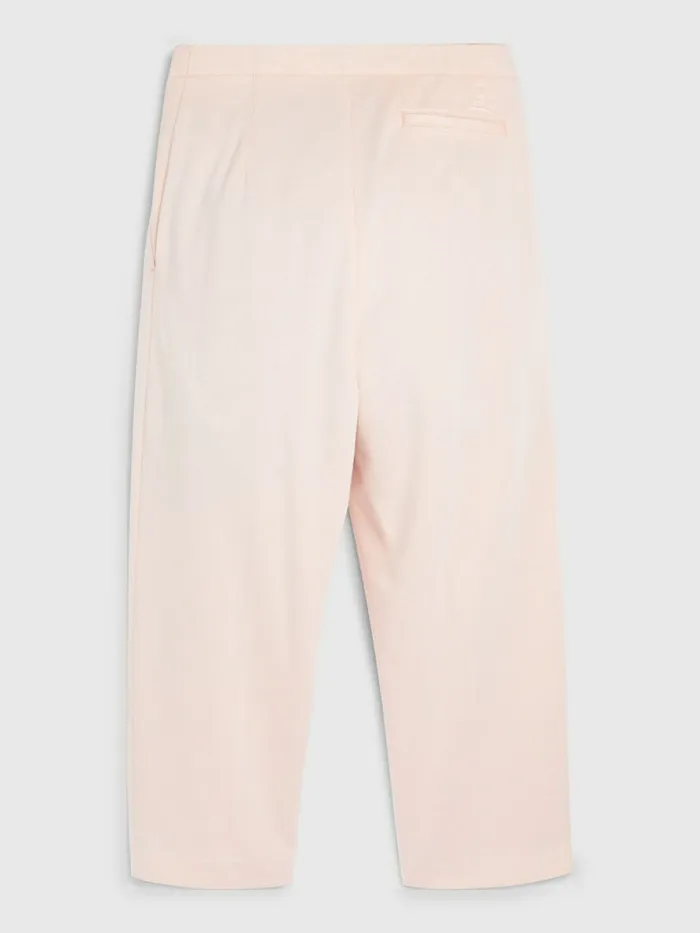 Tommy Hilfiger Prep Crest Tailored Ankle Trousers Whimsy Pink Womens Trousers
