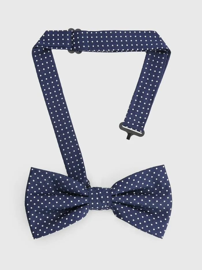 Tommy Hilfiger Pure Silk Micro Dot Bow Tie NavyWhite Mens Ties and Pocket Squares Tommy Hilfiger Pure Silk Micro Dot Bow Tie NavyWhite Mens Ties and Pocket Squares