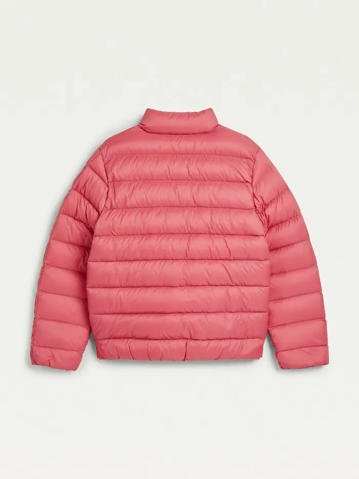 Tommy Hilfiger Recycled Down Jacket Deep Watermelon Girls Coats and Jackets Gift Ideas