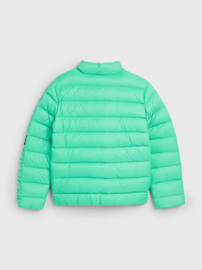 Tommy Hilfiger Recycled Down Jacket Tropic Palm Boys Coats and Jackets Casaul