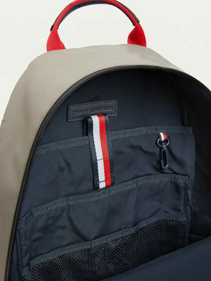 Tommy Hilfiger Recycled Polyester Signature Logo Backpack Nomad Mens Bags Sale