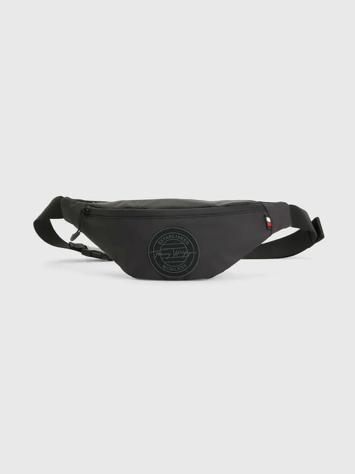 Tommy Hilfiger Recycled Polyester Signature Logo Crossbody Bag Black Mens Bags Sale Tommy Hilfiger Recycled Polyester Signature Logo Crossbody Bag Black Mens Bags Sale