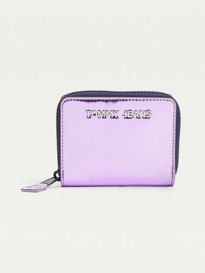 Tommy Hilfiger Reflective Small ZipAround Wallet Violet Mirror Womens Wallets and Keyrings For Sale Tommy Hilfiger Reflective Small ZipAround Wallet Violet Mirror Womens Wallets and Keyrings For Sale