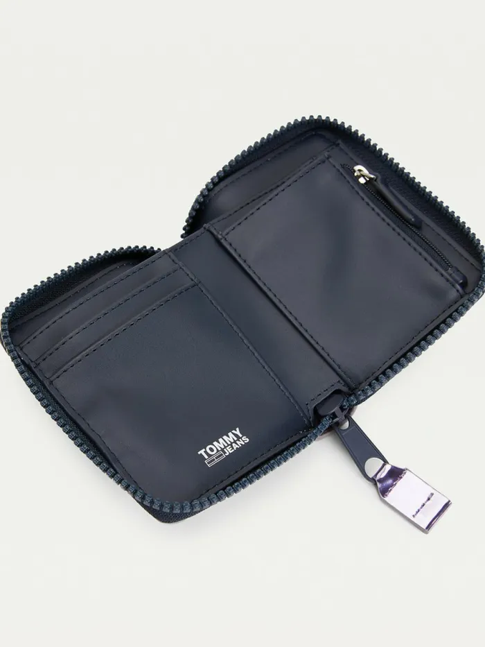 Tommy Hilfiger Reflective Small ZipAround Wallet Violet Mirror Womens Wallets and Keyrings For Sale