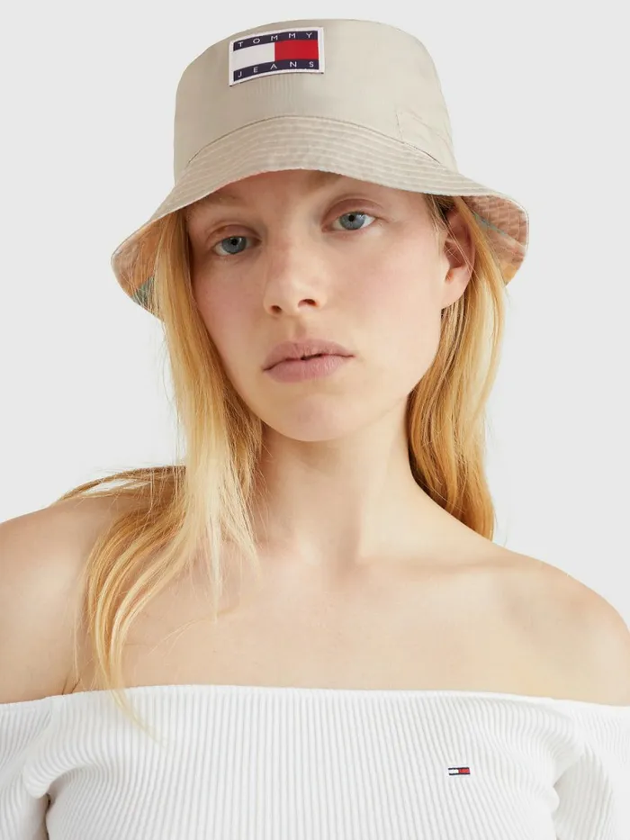 Tommy Hilfiger Reversible Travel Bucket Hat Tie Die Womens Hats and Scarves Near Me