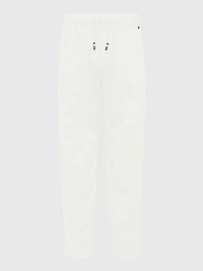 Tommy Hilfiger Ripstop Heritage PullOn Trousers White Boys Trousers and Shorts Sale Tommy Hilfiger Ripstop Heritage PullOn Trousers White Boys Trousers and Shorts Sale