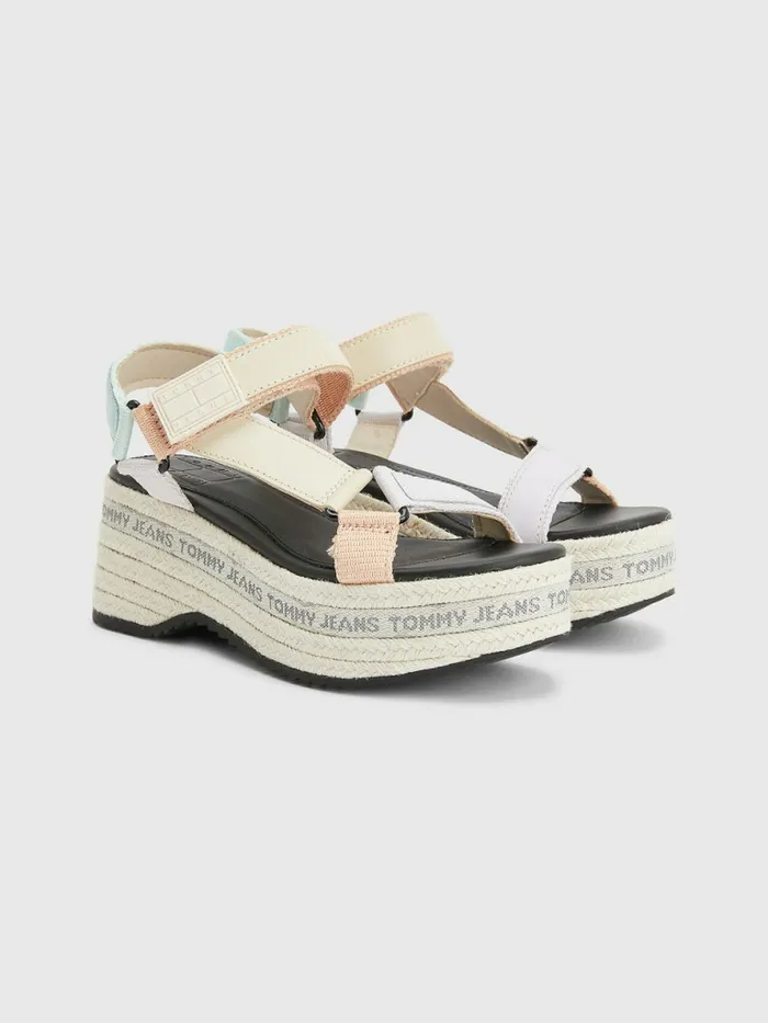 Tommy Hilfiger Rope Wedge Heel Leather Sandals Oxygen Womens Sandals Cheap On Sale Tommy Hilfiger Rope Wedge Heel Leather Sandals Oxygen Womens Sandals Cheap On Sale