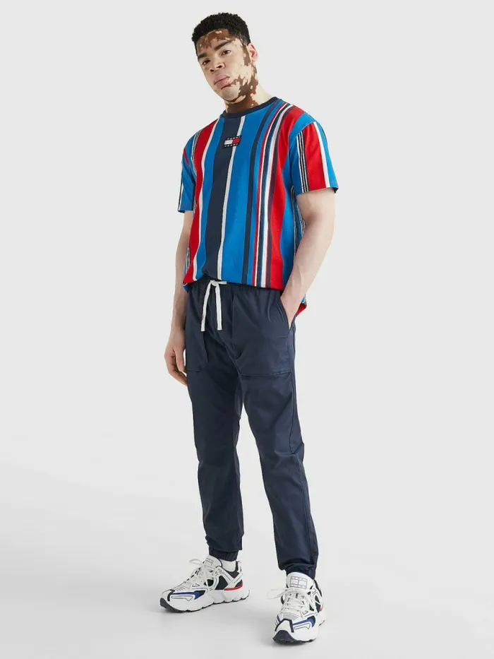 Tommy Hilfiger Scanton Elasticated Cuff Joggers Twilight Navy Mens Trousers