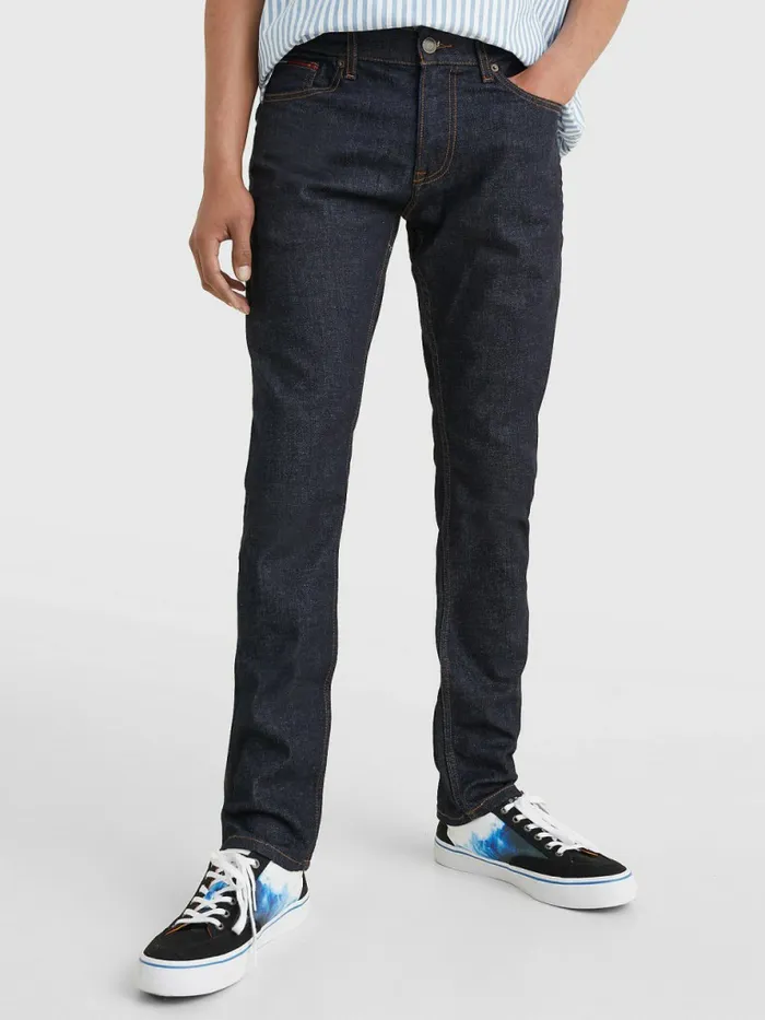 Tommy Hilfiger Scanton Recycled Cotton Slim Fit Jeans Rinse Comfort Mens Jeans Online Tommy Hilfiger Scanton Recycled Cotton Slim Fit Jeans Rinse Comfort Mens Jeans Online