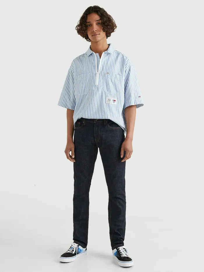 Tommy Hilfiger Scanton Recycled Cotton Slim Fit Jeans Rinse Comfort Mens Jeans Online