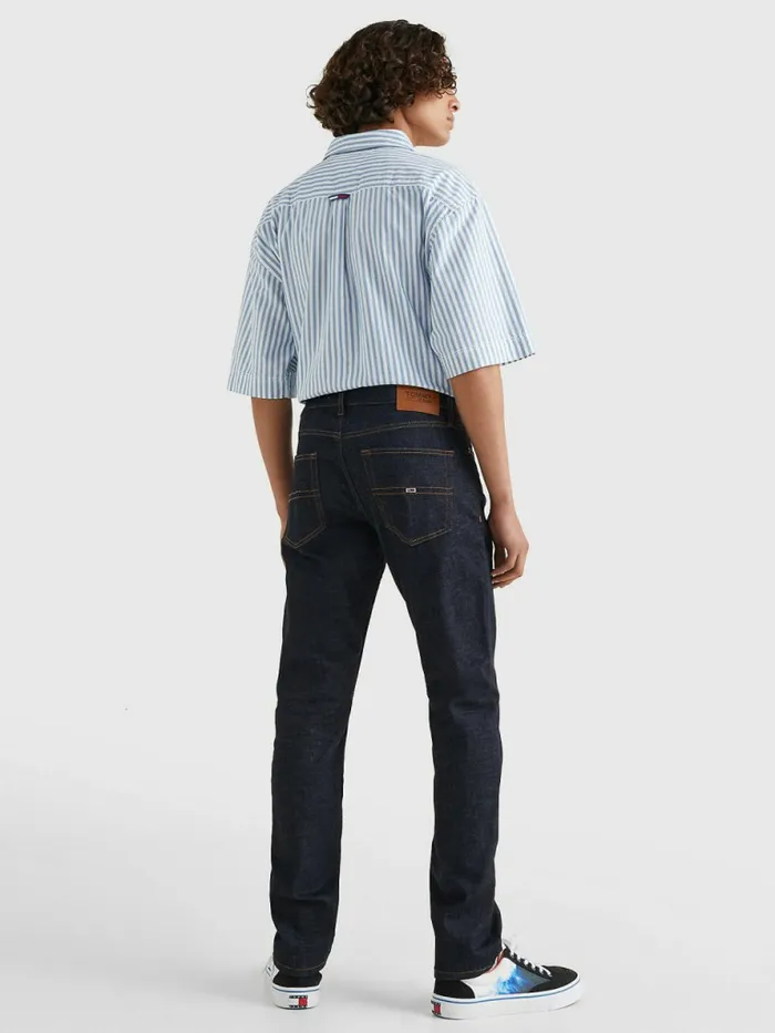 Tommy Hilfiger Scanton Recycled Cotton Slim Fit Jeans Rinse Comfort Mens Jeans Online