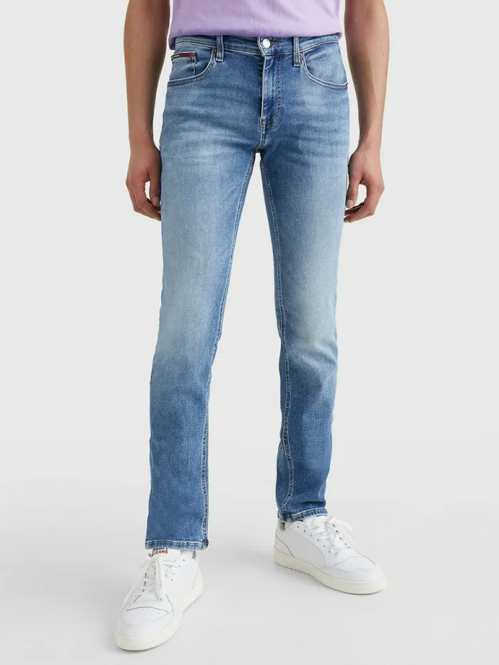 Tommy Hilfiger Scanton Slim Faded Jeans Denim Light Mens Jeans Sale