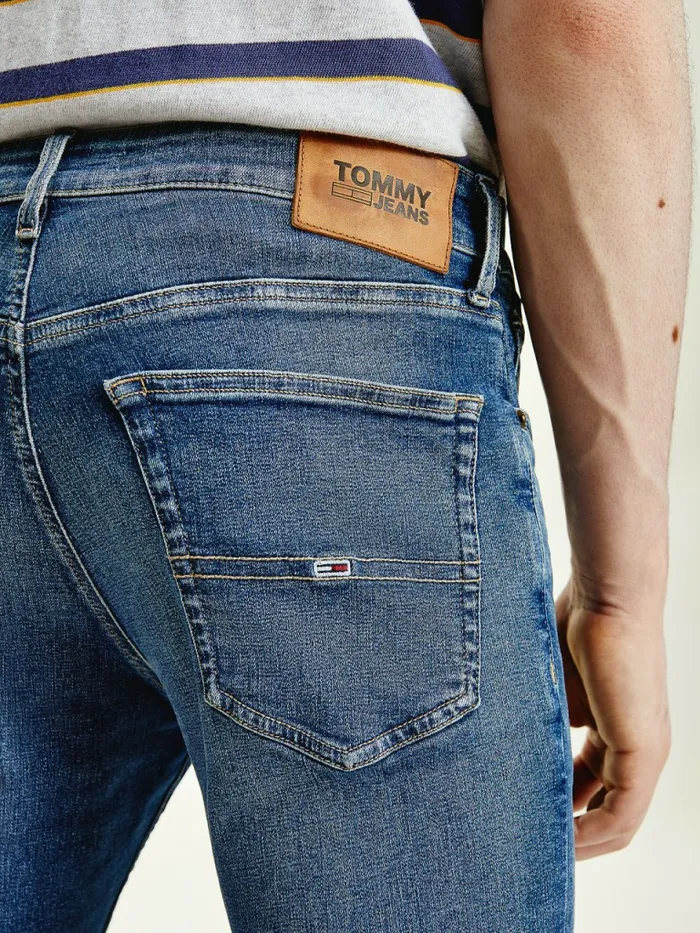 Tommy Hilfiger Scanton Slim Faded Jeans Denim Medium Mens Jeans Sale