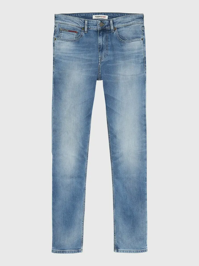 Tommy Hilfiger Scanton Slim Fit Light Faded Jeans Wilson Light Blue Stretch Mens Jeans Gift 4 You